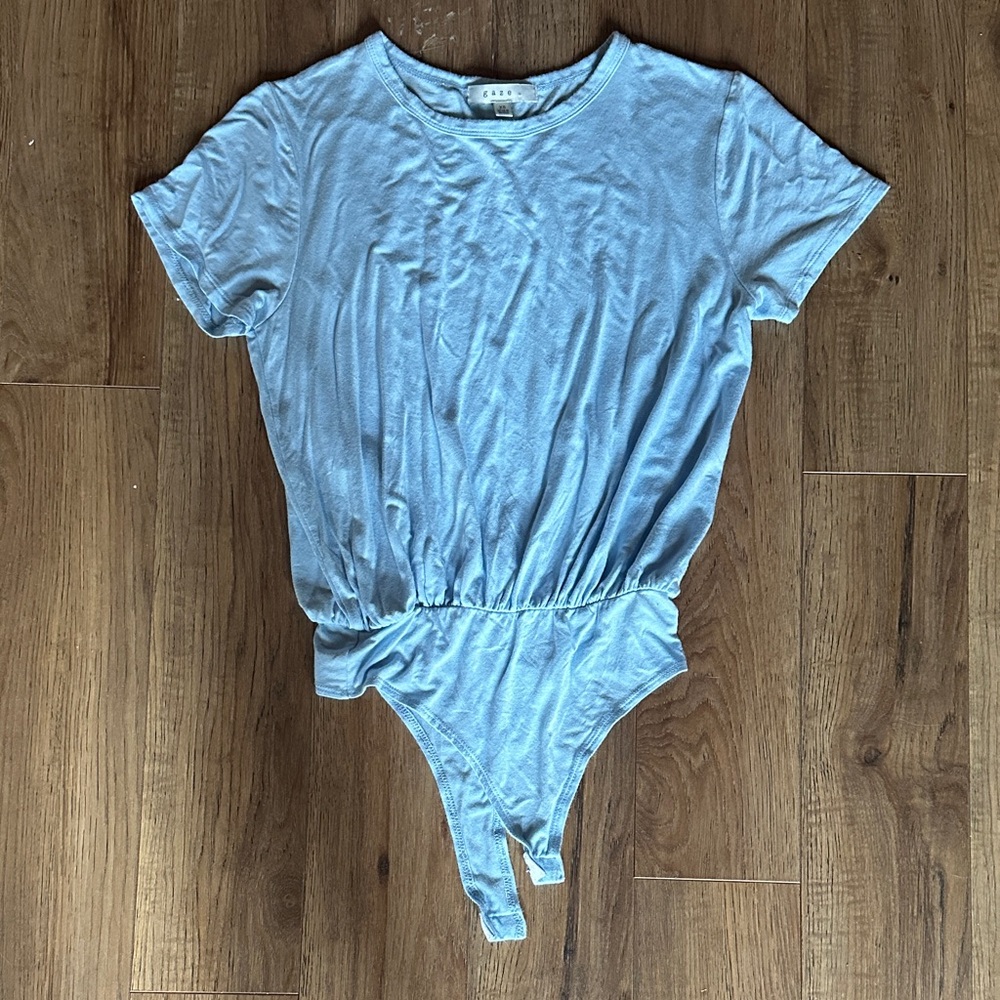 Gaze Light Blue Bodysuit